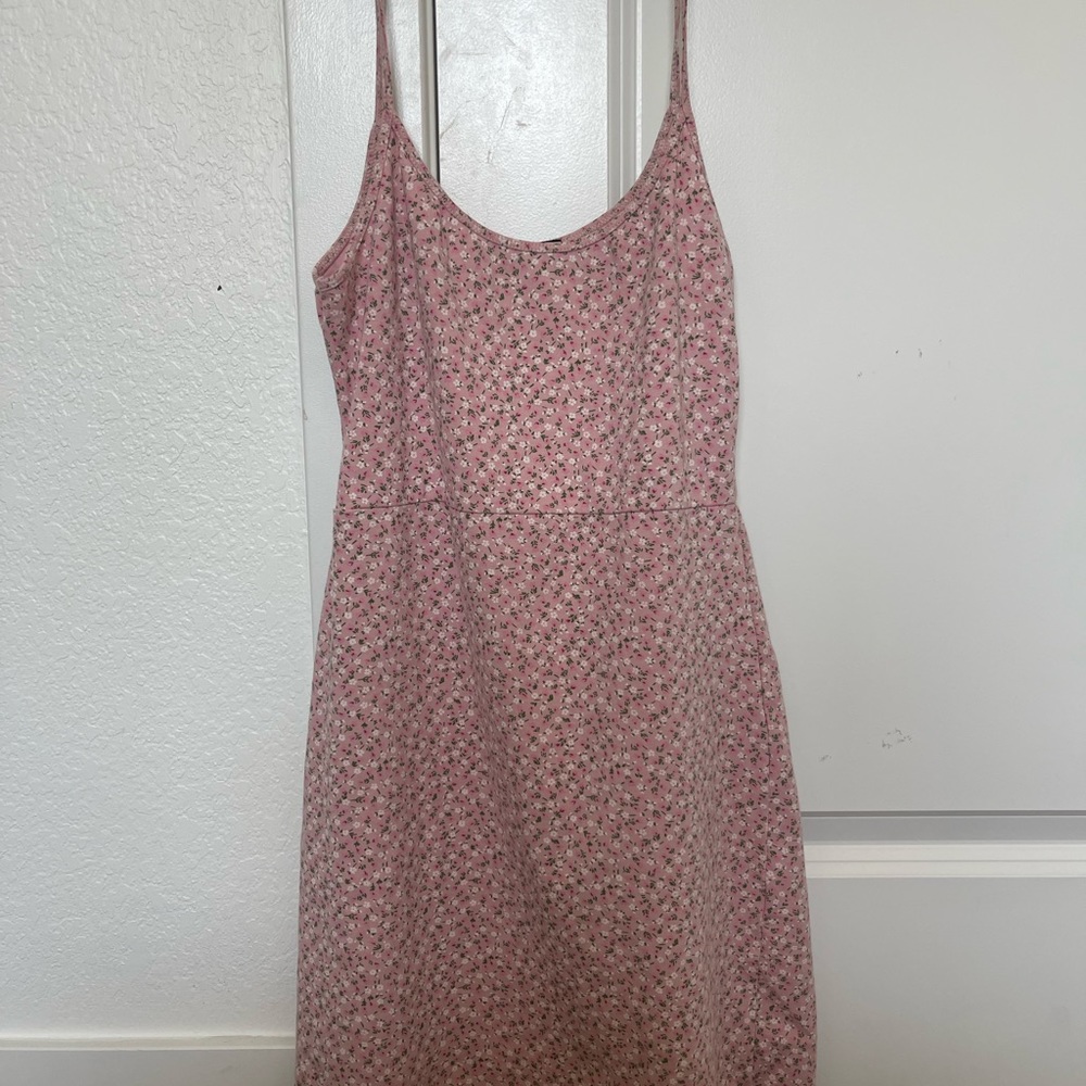 Brandy Melville Dress, Pink/Floral, Small/Medium